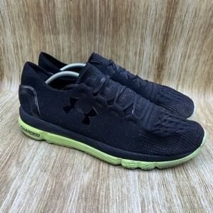 Under Armour‎ Speedform Slingshot Men's Size 13 Black Green Sneakers Shoes